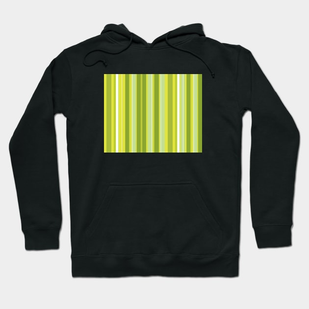 Green Stripes Hoodie by StripePatterns